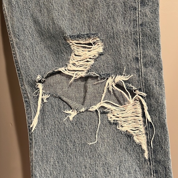 AGOLDE 90's Mid Rise Loose Fit in Fall Out - Picture 12 of 13